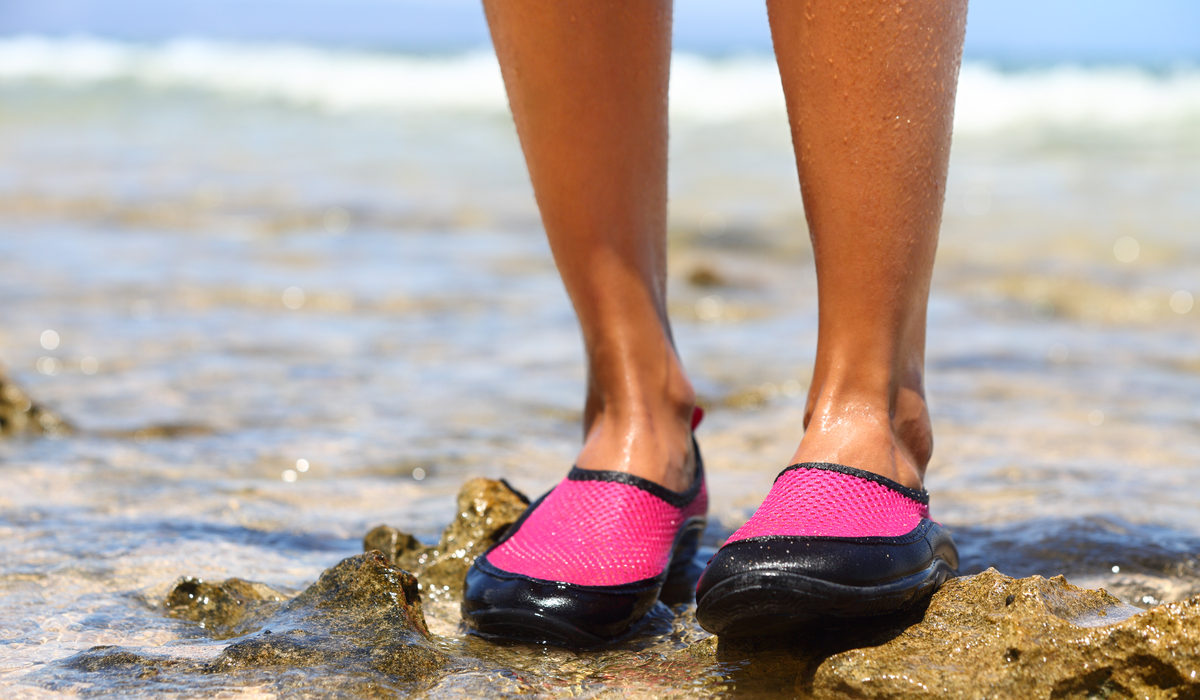 Riviera Maya vacation tips - when to wear water shoes