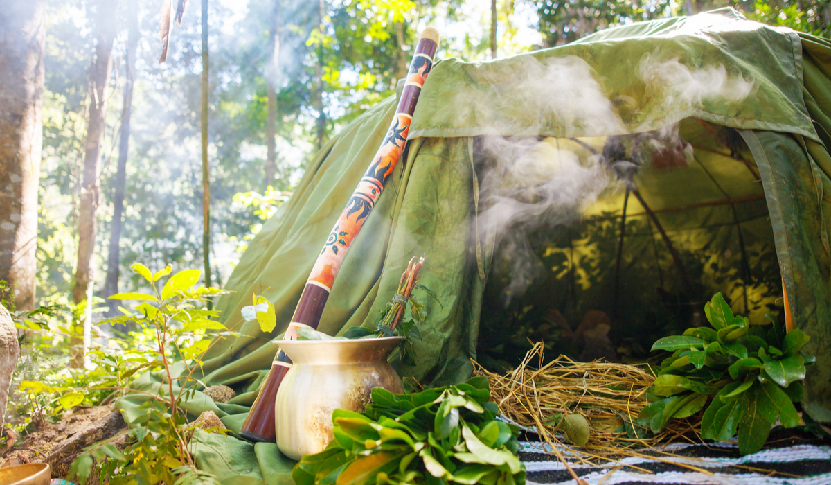 Temazcal ceremony