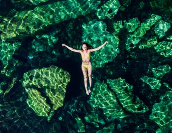 Cenote swim