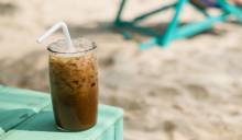 Coffee on beach