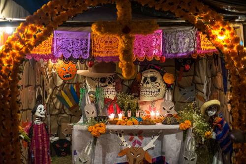 Dia de los Muertos, Riviera Maya