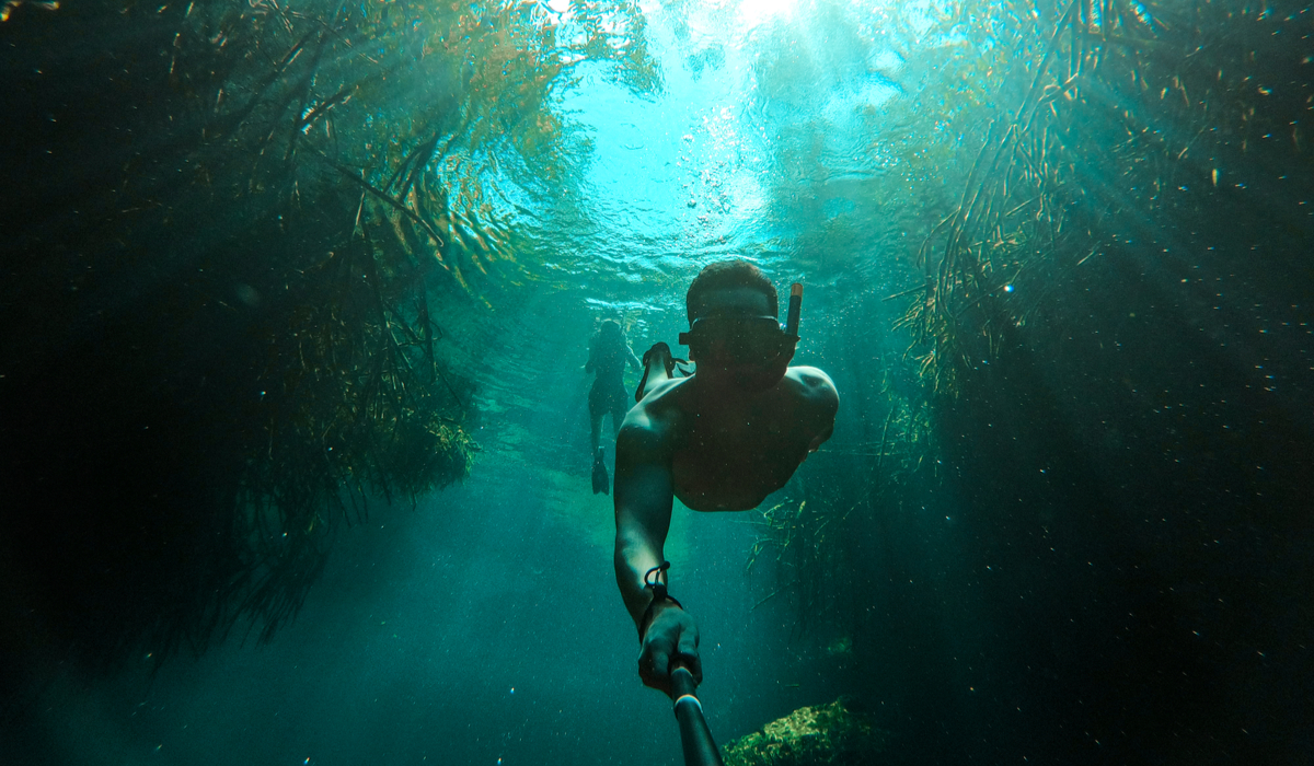 Cenote snorkel Cenote snorkel